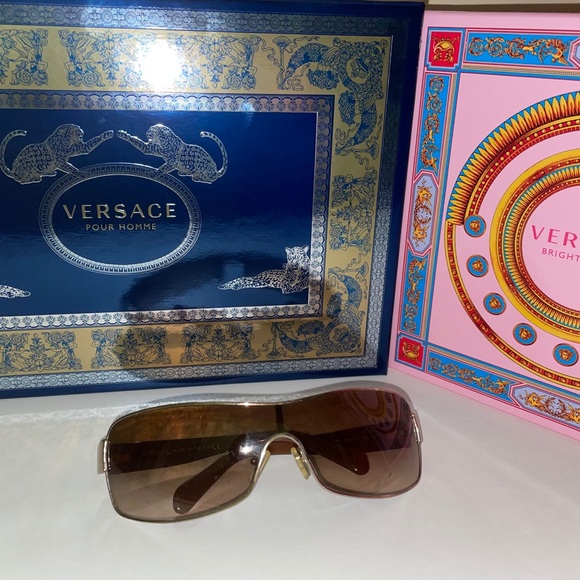 Vintage brown AUTHENTIC Versace sunglasses